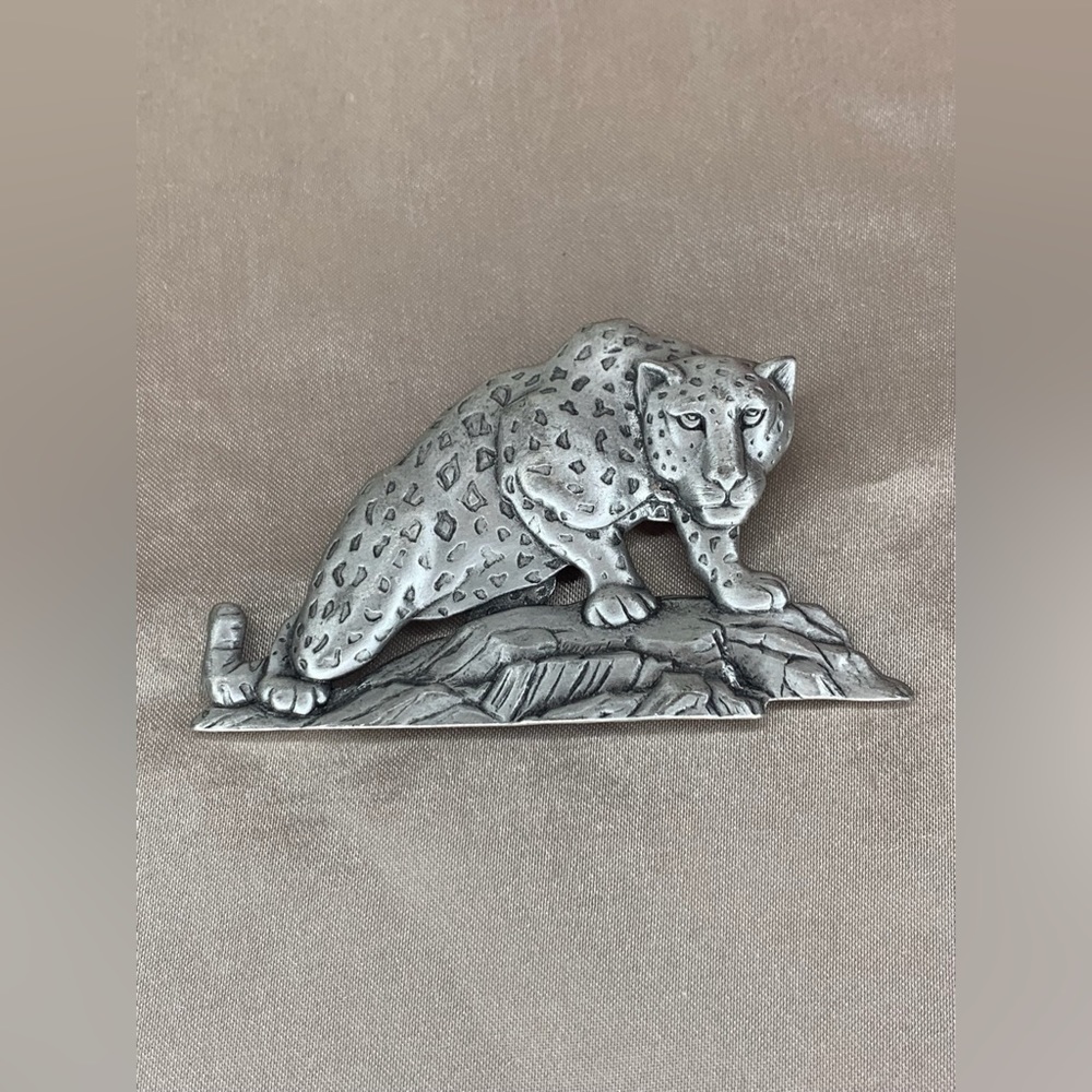 Vintage JJ Cheetah Brooch